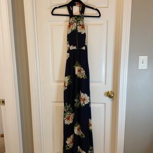 Floral maxi gown